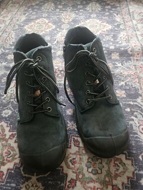 Nat's 8" Ladies Work Boots with Zipper - CSA Approved. 8.5 ($129)